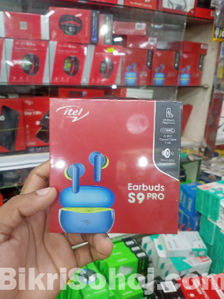 S9 Pro Airbuds Itel Brand 1 year Warranty